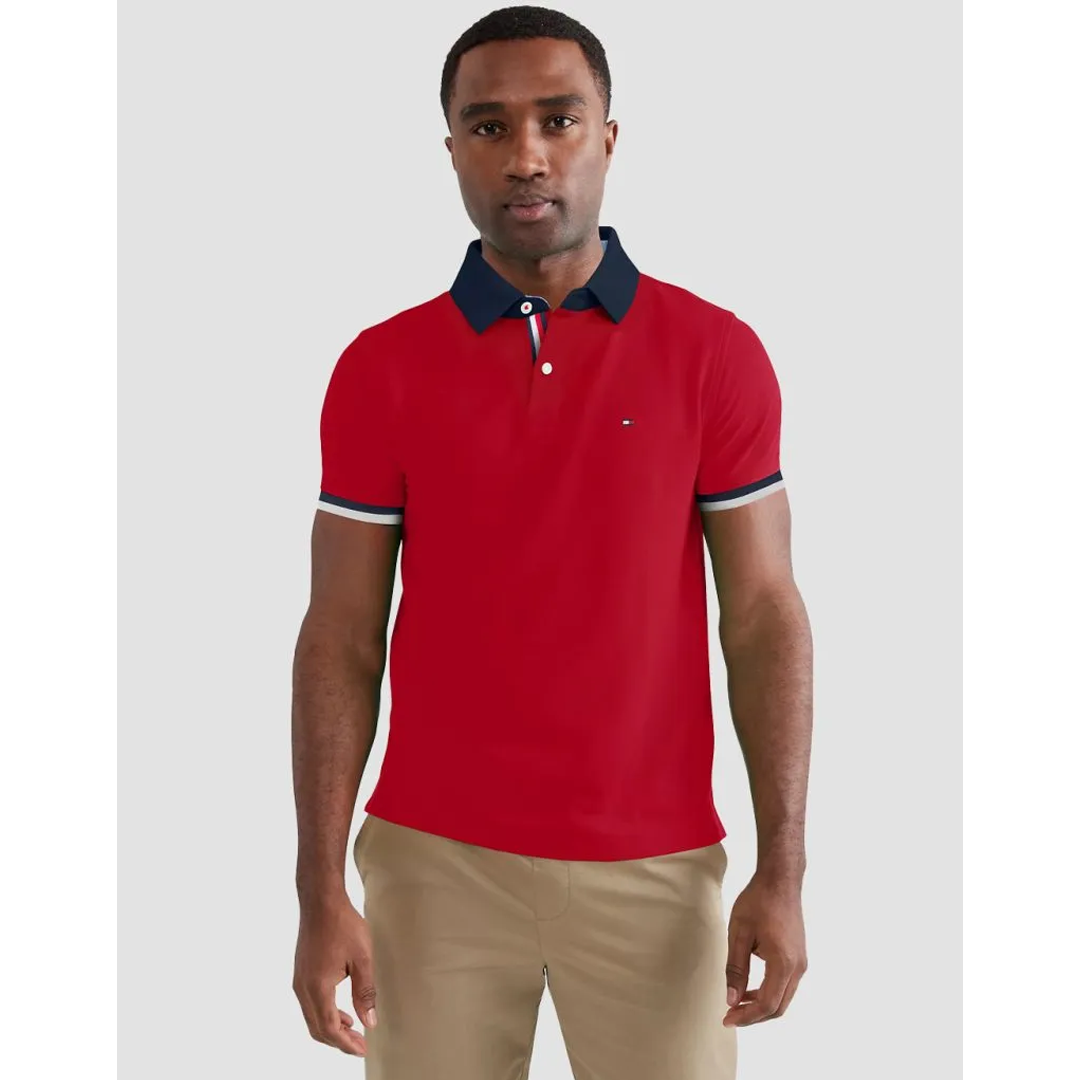 Polo Tommy Hilfiger Camisero para Hombre - Talla M (#78A6535) a solo S/170! Compralo en PERUESHOPPER.COM