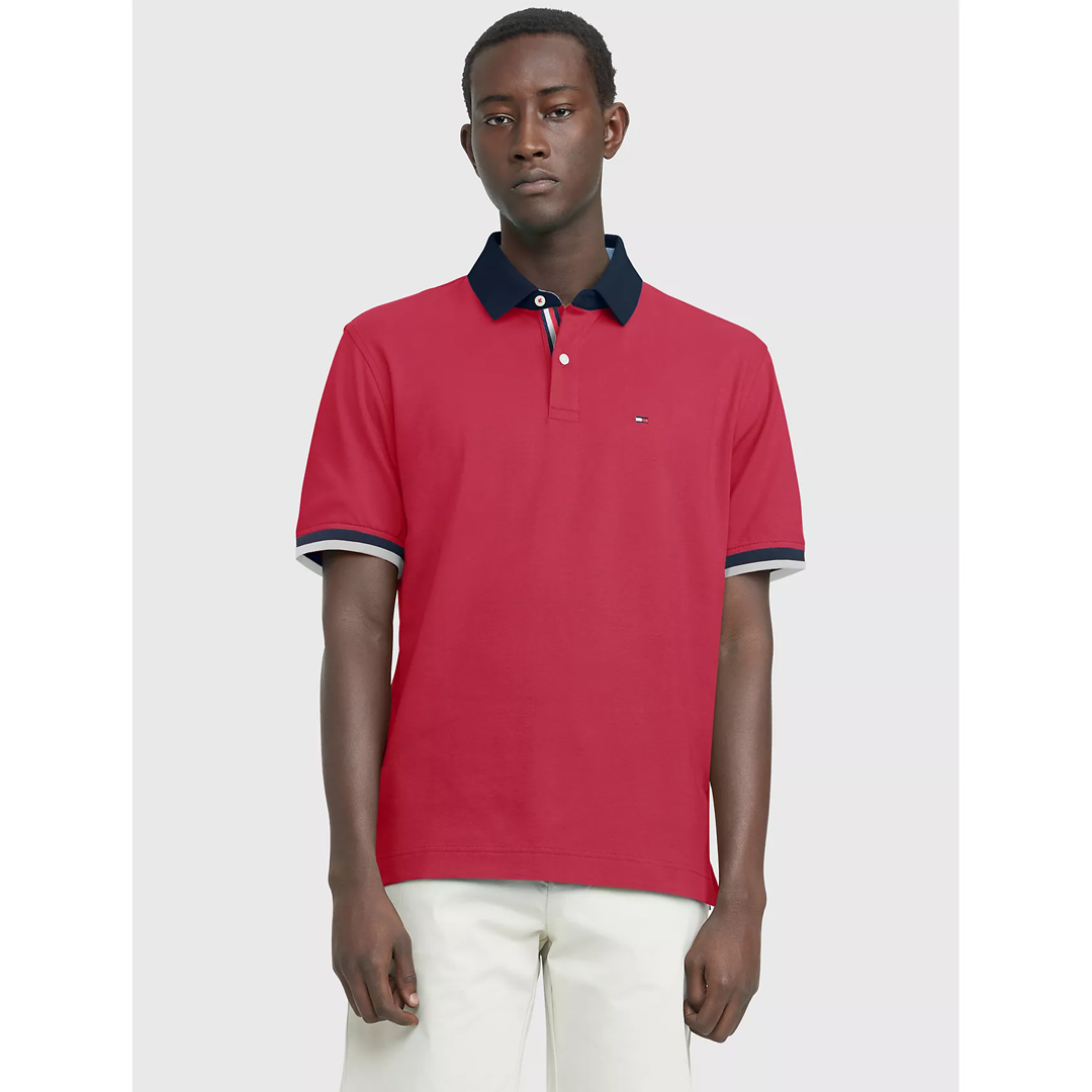 Polo Tommy Hilfiger Camisero para Hombre - Talla M (#78A6535) a solo S/170! Compralo en PERUESHOPPER.COM