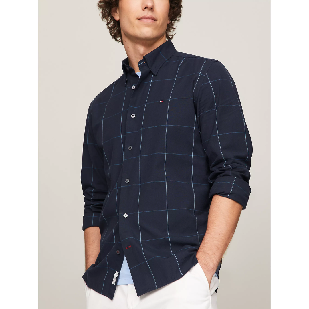 Camisa Tommy Hilfiger para Hombre - Talla L (#78JA235) a solo S/180! Compralo en PERUESHOPPER.COM